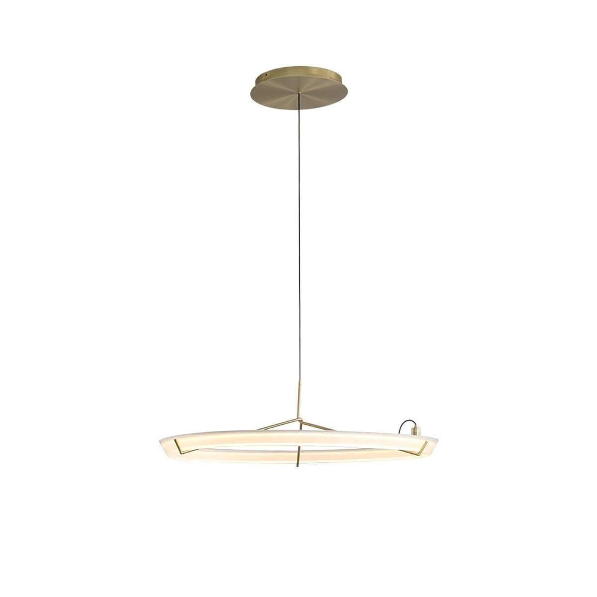 Gavista Lustre Moderne Acier Inoxydable Anneau