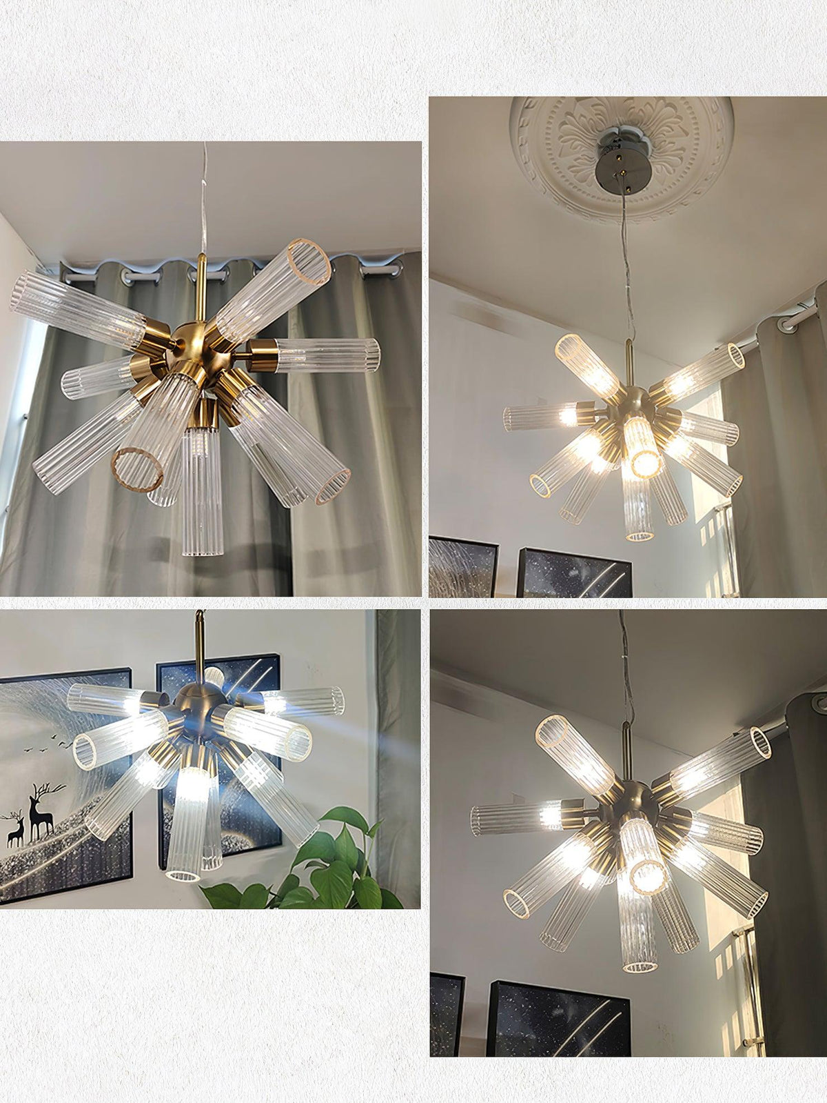 Ringold Lustre Sputnik Luxueux Postmoderne