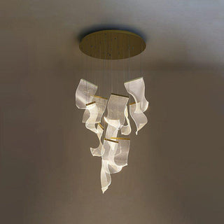 Lustra Lustre Acrylic LED Abstract Floating
