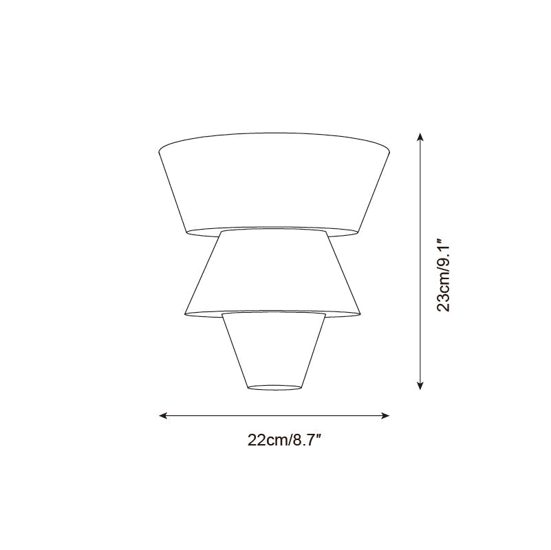 Alvian Wall Lamp Elegant White Alabaster Tiered-Neutral Decor
