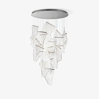 Lustra Lustre Acrylic LED Abstract Floating