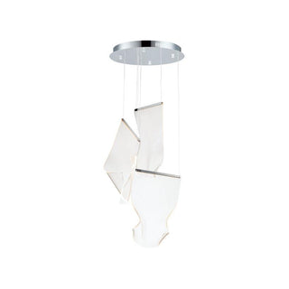 Lustra Lustre Acrylic LED Abstract Floating