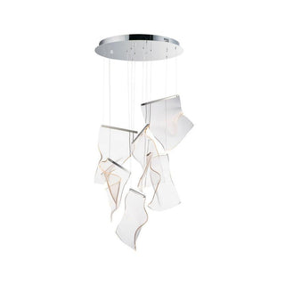 Lustra Lustre Acrylic LED Abstract Floating
