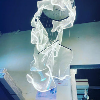 Lustra Lustre Acrylic LED Abstract Floating
