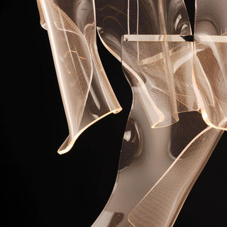 Lustra Lustre Acrylic LED Abstract Floating