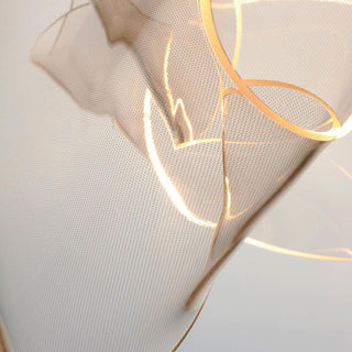 Lustra Lustre Acrylic LED Abstract Floating