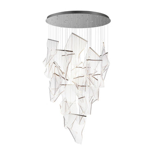 Lustra Lustre Acrylic LED Abstract Floating