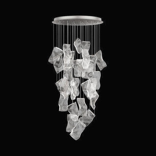 Lustra Lustre Acrylic LED Abstract Floating