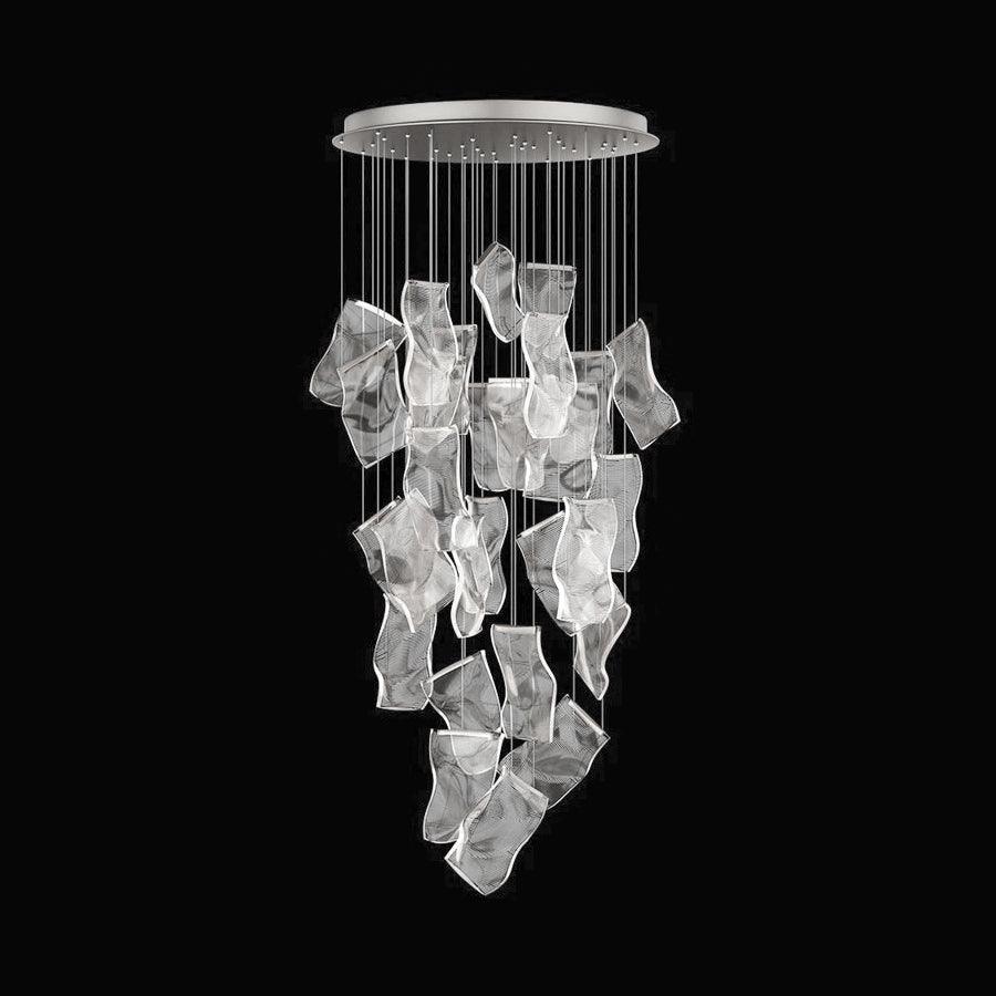 Lucora Lustre Acrylic LED Abstract Floating