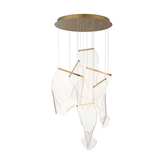 Lustra Lustre Acrylic LED Abstract Floating