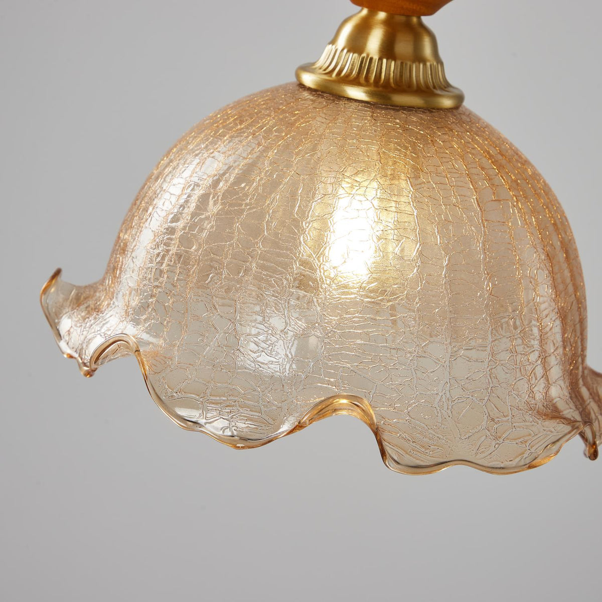 Elano Glass Ceiling Light-Neutral Decor