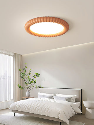 Ulire Lampe de Plafond en Résine Ondulée Art Nordique