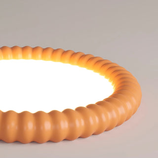 Ulire Lampe de Plafond en Résine Ondulée Art Nordique