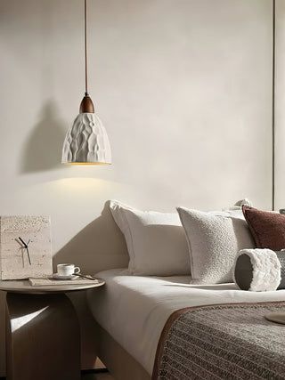 Osilora Suspension en Bois Ondulé Art Nordique Premium