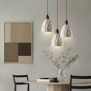 Osilora Suspension en Bois Ondulé Art Nordique Premium
