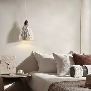 Osilora Suspension en Bois Ondulé Art Nordique Premium
