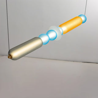 Lustra Suspension en Verre Coloré Moderne