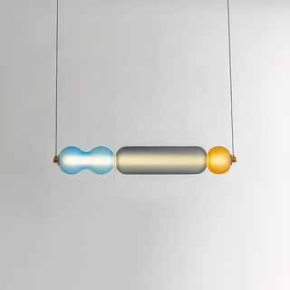 Lustra Suspension en Verre Coloré Moderne