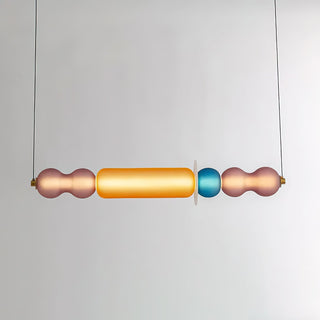 Lustra Suspension en Verre Coloré Moderne