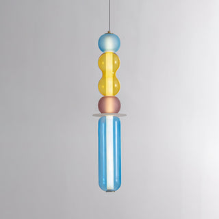 Lustra Suspension en Verre Coloré Moderne