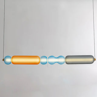 Lustra Suspension en Verre Coloré Moderne