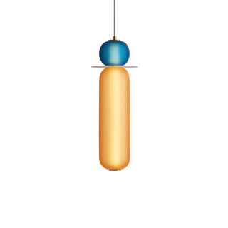Lustra Suspension en Verre Coloré Moderne