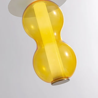 Lustra Suspension en Verre Coloré Moderne