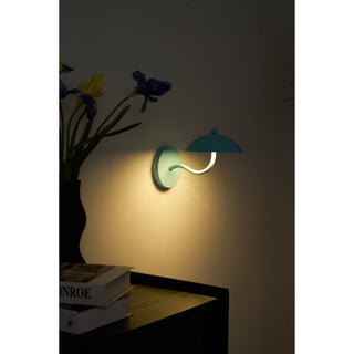 Errina Applique Murale Métal Minimaliste Moderne Ondulée