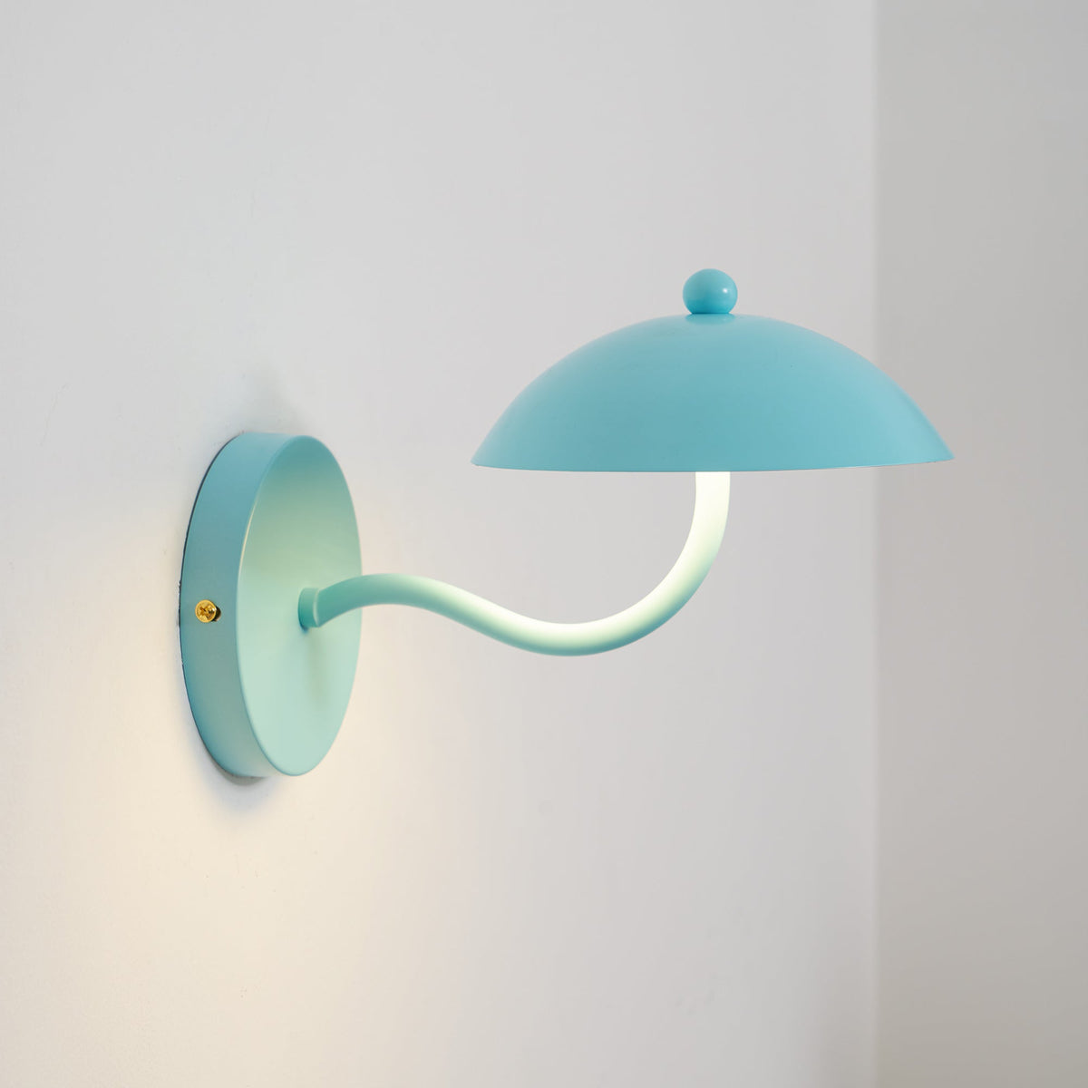 Errina Applique Murale Métal Minimaliste Moderne Ondulée