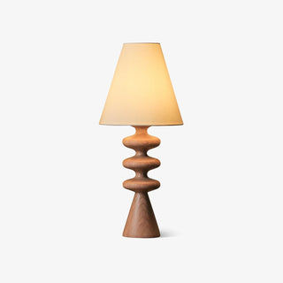 Zelms Lampe de Table Bois Moderne