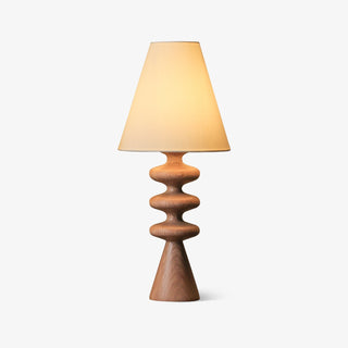 Zelms Lampe de Table Bois Moderne