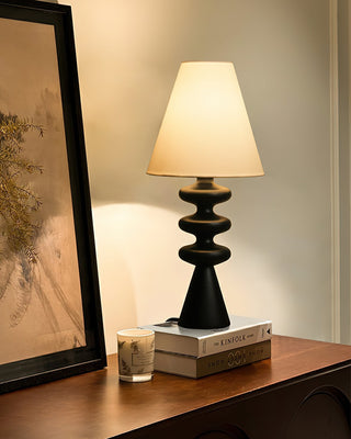 Zelms Lampe de Table Bois Moderne