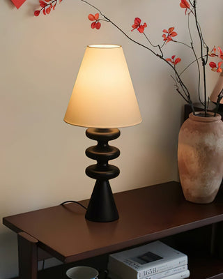 Zelms Lampe de Table Bois Moderne