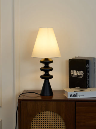 Zelms Lampe de Table Bois Moderne