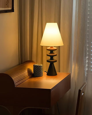 Zelms Lampe de Table Bois Moderne