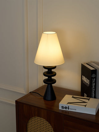 Zelms Lampe de Table Bois Moderne