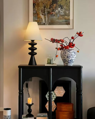 Zelms Lampe de Table Bois Moderne