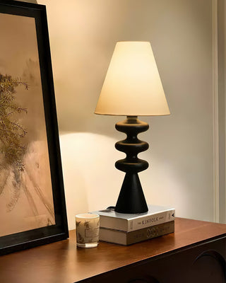 Zelms Lampe de Table Bois Moderne