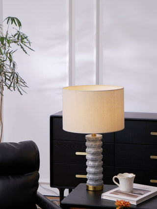 Petirielle Lampe de Table en Pierre Moderne
