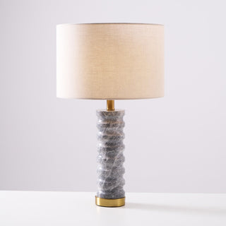 Petirielle Lampe de Table en Pierre Moderne