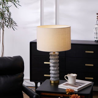 Petirielle Lampe de Table en Pierre Moderne