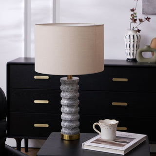Petirielle Lampe de Table en Pierre Moderne