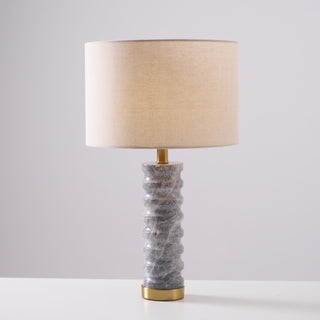 Petirielle Lampe de Table en Pierre Moderne