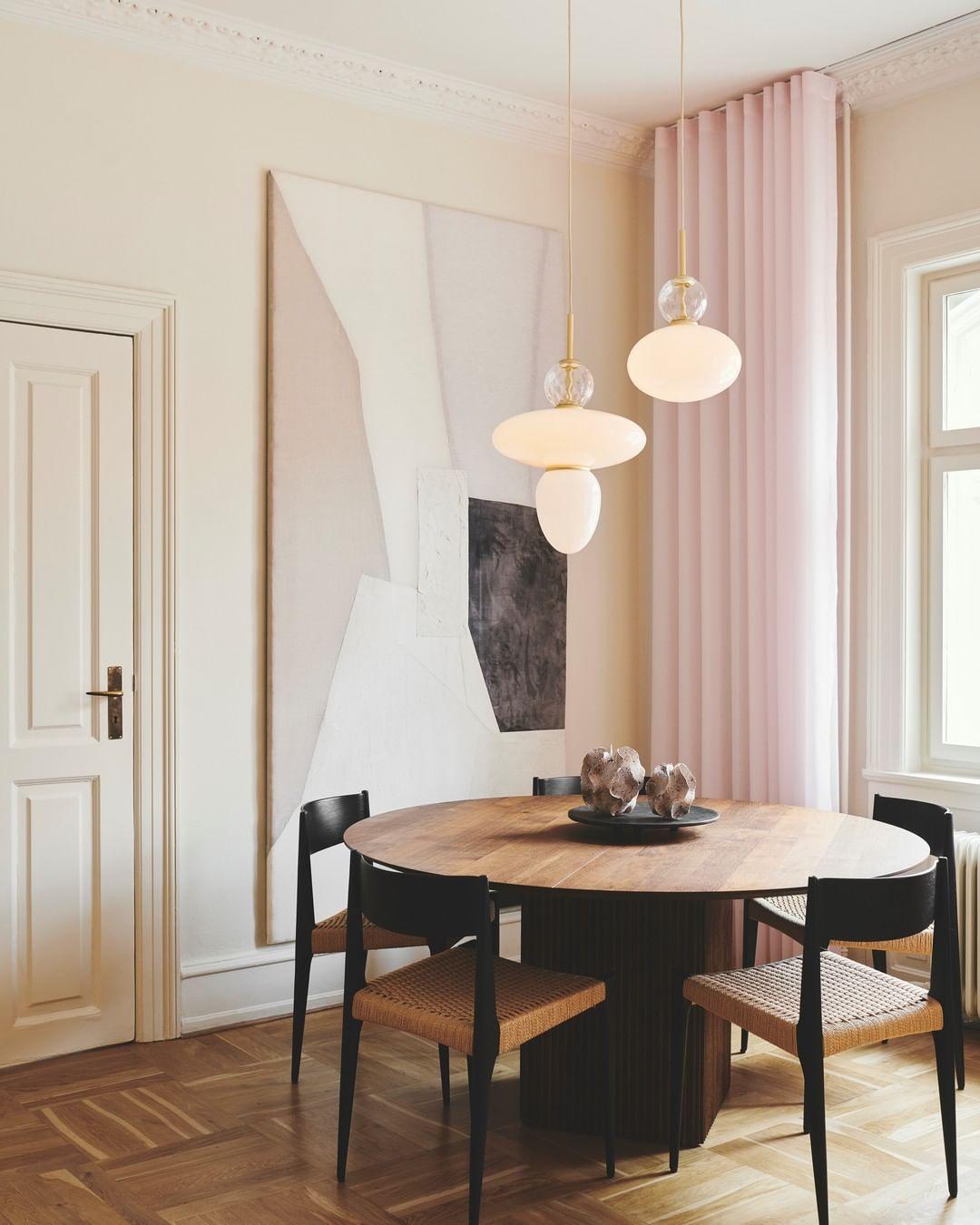 Orbelin Glass and Brass Pendant Lamp-Neutral Decor