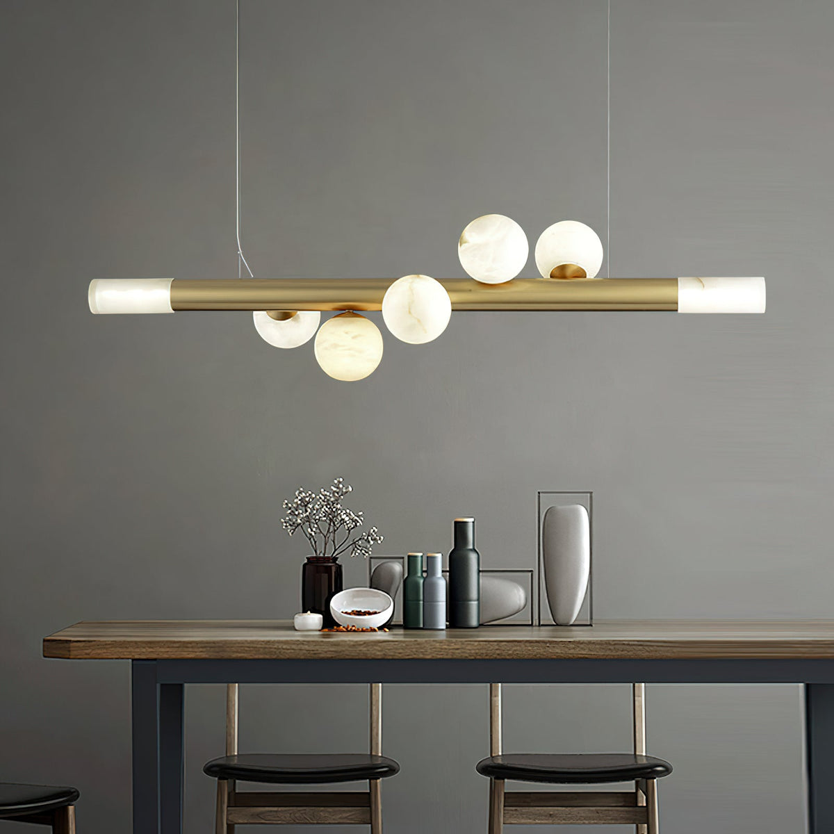 Avaros Suspension Moderne Minimaliste Alabastre
