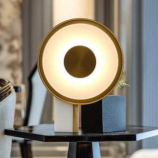 Tessain Lampe de Table Minimaliste en Marbre