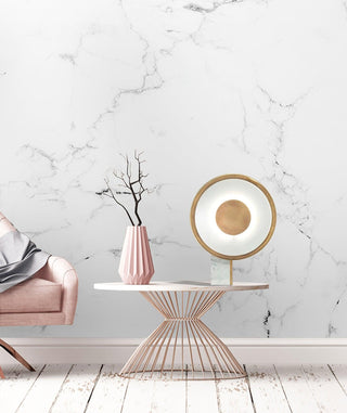 Tessain Lampe de Table Minimaliste en Marbre