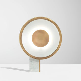 Tessain Lampe de Table Minimaliste en Marbre
