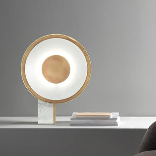 Tessain Lampe de Table Minimaliste en Marbre