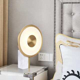 Tessain Lampe de Table Minimaliste en Marbre